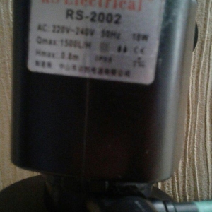 Iri akvarum filtiri satilir ac:220v-240v 50hz 18w
qmax:1500l/h
hmax:08